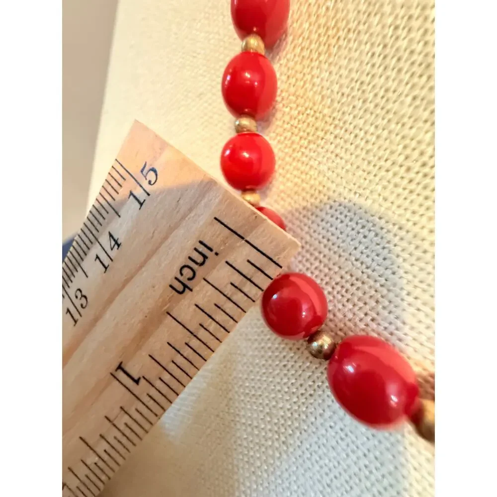 Monet vintage red